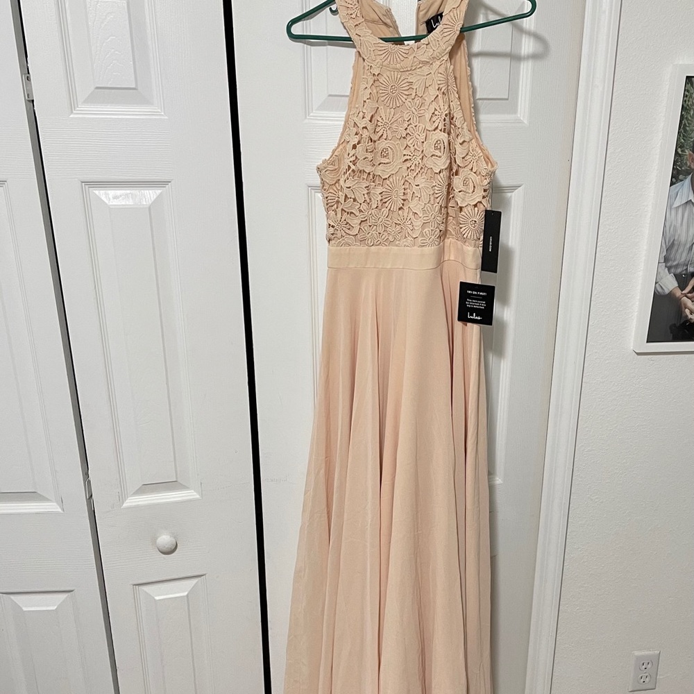 Lulus long formal dress